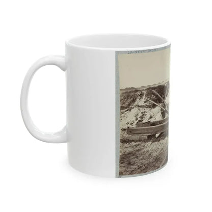 Armstrong Gun In Fort Fisher, N.C. (U.S. Civil War) White Coffee Mug - Go Mug Yourself