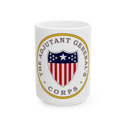 Army Adjutant Generals Corps - White Coffee Mug-15oz-Go Mug Yourself