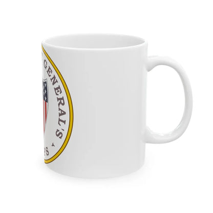 Army Adjutant Generals Corps - White Coffee Mug-Go Mug Yourself