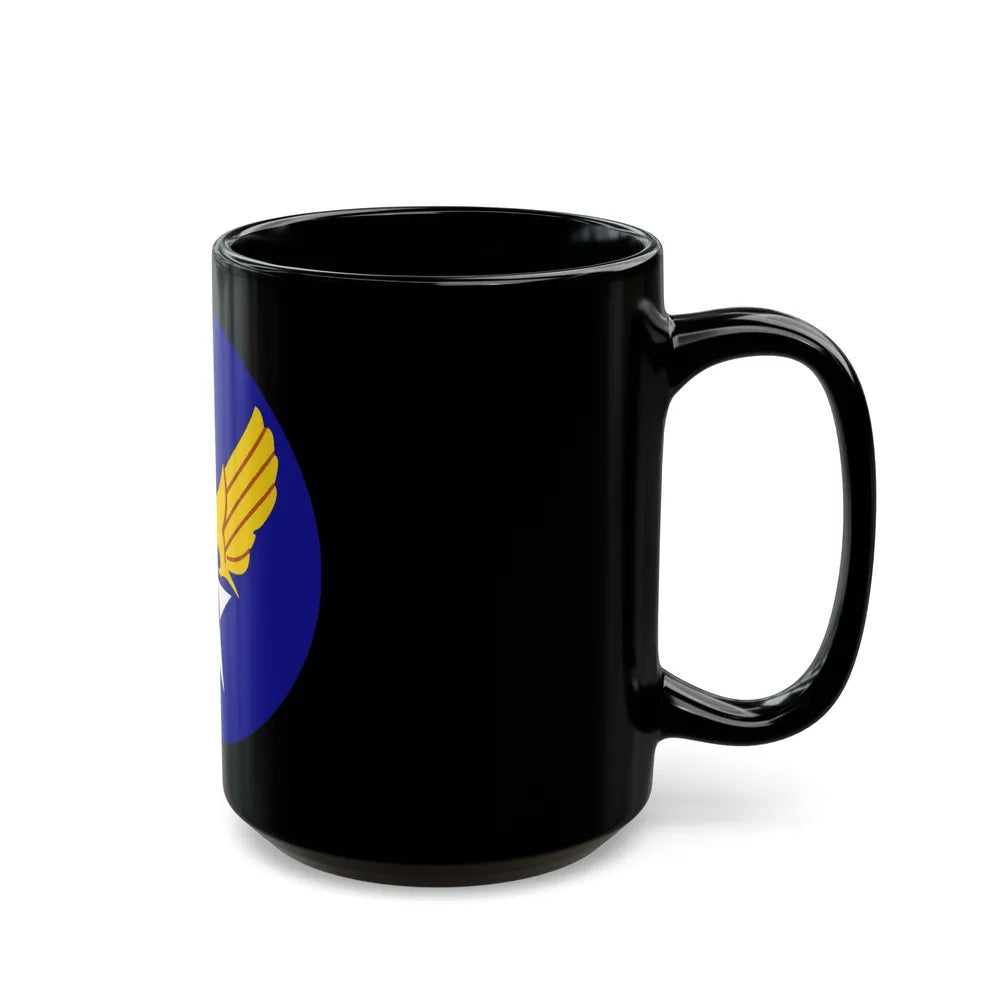 Army Air Forces Historical Insignia (U.S. Air Force) Black Coffee Mug-Go Mug Yourself