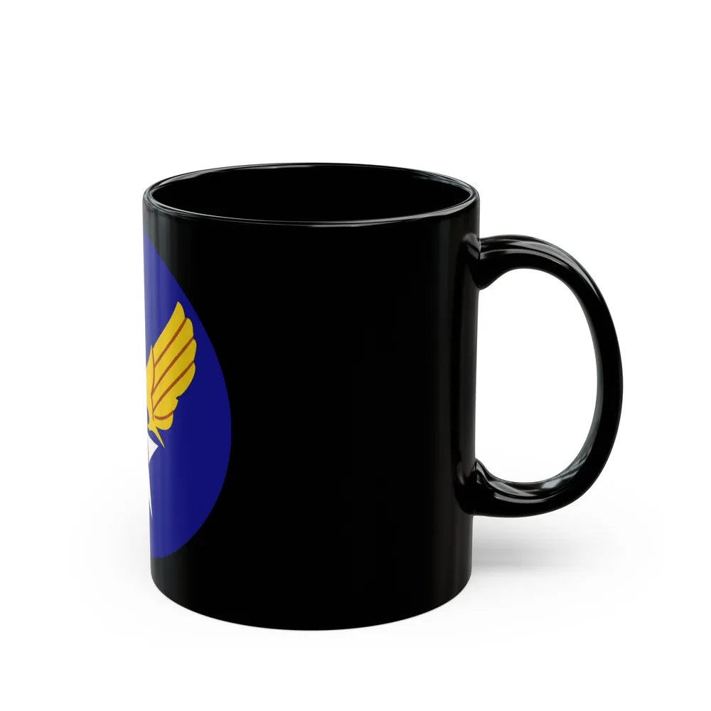 Army Air Forces Historical Insignia (U.S. Air Force) Black Coffee Mug-Go Mug Yourself