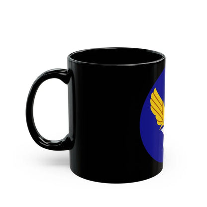 Army Air Forces Historical Insignia (U.S. Air Force) Black Coffee Mug-Go Mug Yourself