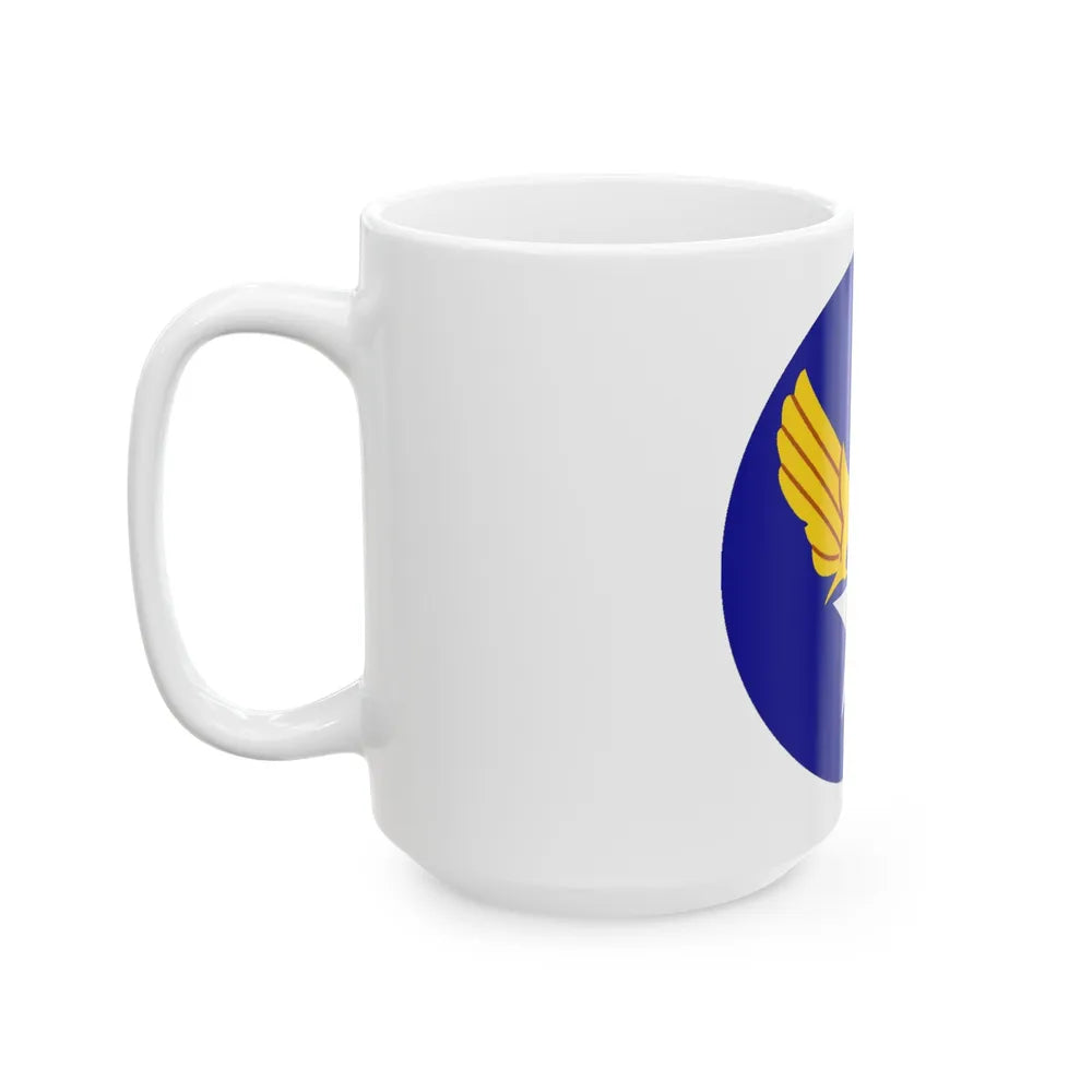 Army Air Forces Historical Insignia (U.S. Air Force) White Coffee Mug-Go Mug Yourself