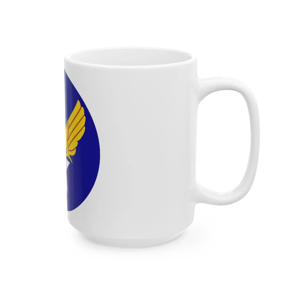 Army Air Forces Historical Insignia (U.S. Air Force) White Coffee Mug-Go Mug Yourself