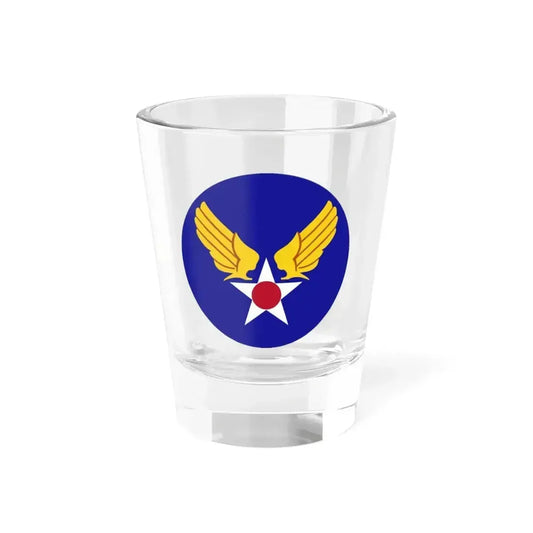 Army Air Forces Historical Insignia (U.S. Air Force) Shot Glass 1.5oz 1.5oz - Go Mug Yourself