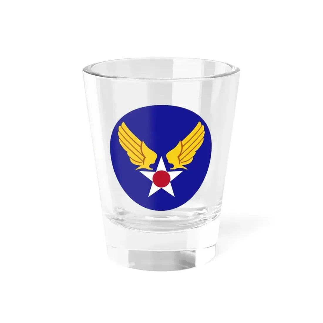 Army Air Forces Historical Insignia (U.S. Air Force) Shot Glass 1.5oz 1.5oz - Go Mug Yourself