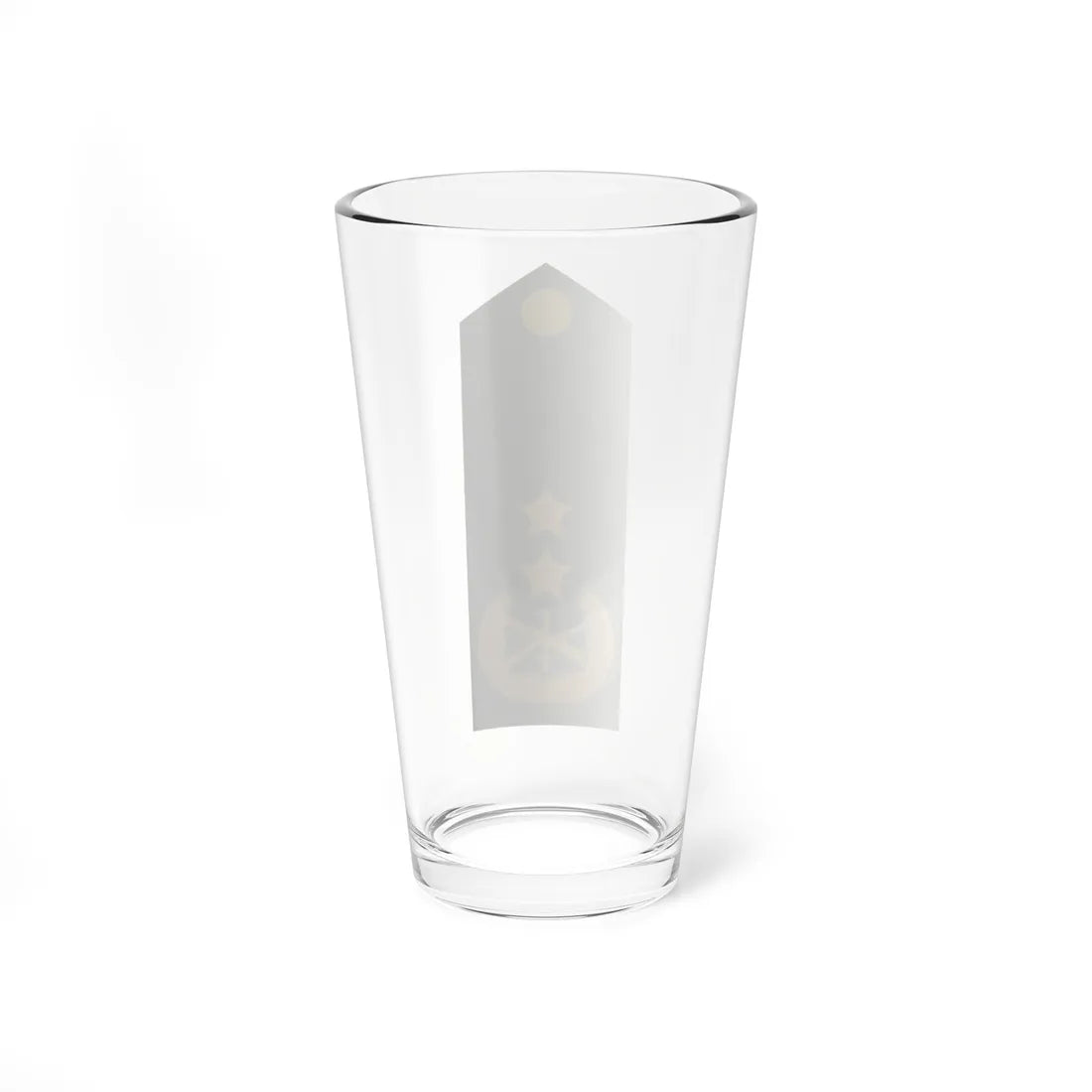 Army ALB  OF 07 (Albania) (Military Rank) Pint Glass 16oz - Go Mug Yourself