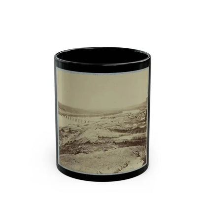 Army Bridge, Chattanooga, 1864(2) (U.S. Civil War) Black Coffee Mug 11oz - Go Mug Yourself