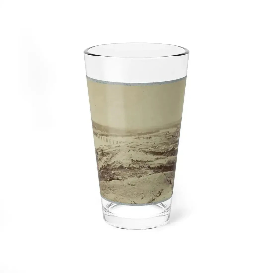 Army Bridge, Chattanooga, 1864(2) (U.S. Civil War) Pint Glass 16oz 16oz - Go Mug Yourself