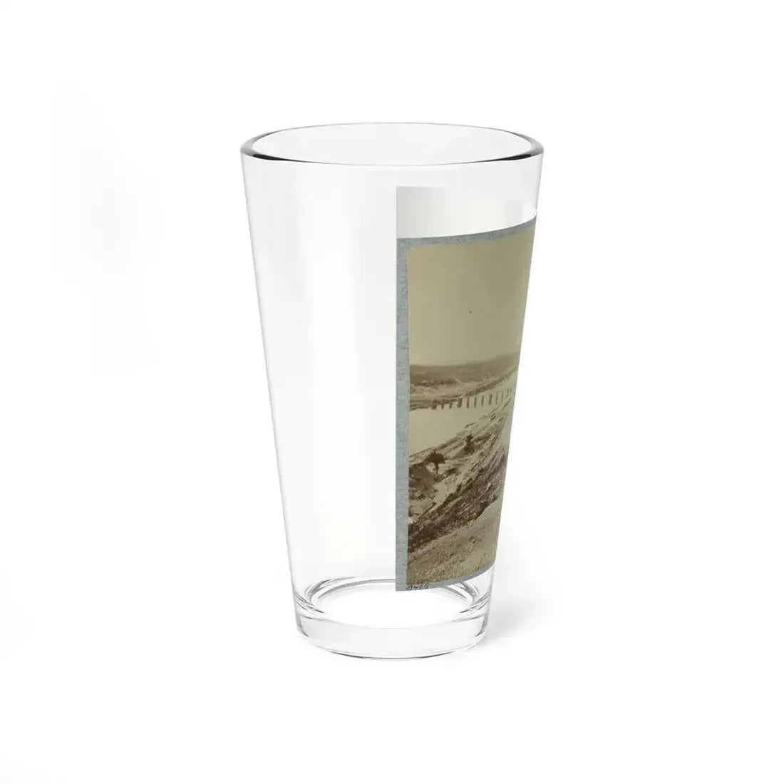 Army Bridge, Chattanooga, 1864(2) (U.S. Civil War) Pint Glass 16oz - Go Mug Yourself