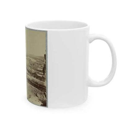 Army Bridge, Chattanooga, 1864(2) (U.S. Civil War) White Coffee Mug - Go Mug Yourself