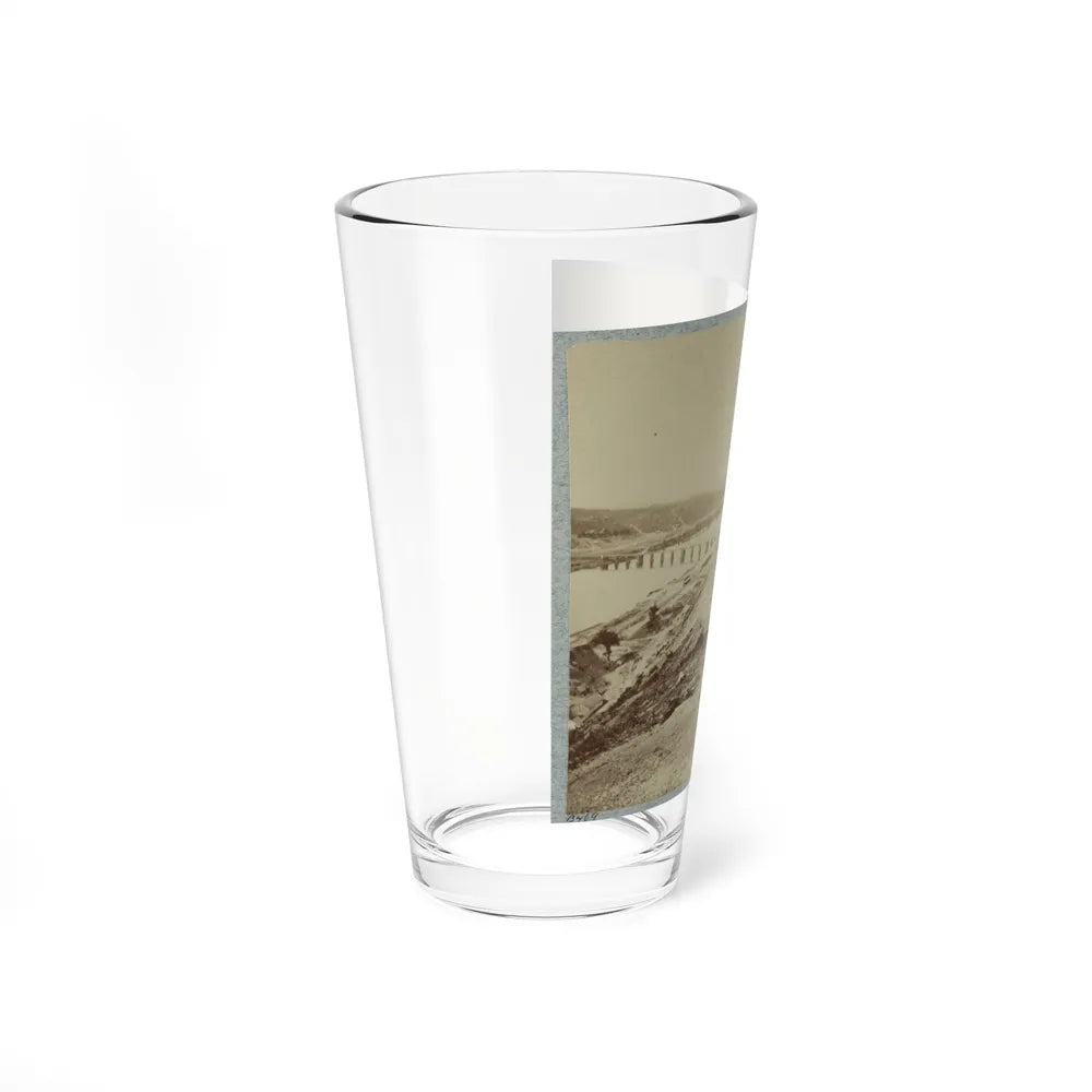 Army Bridge, Chattanooga, 1864(2) (U.S. Civil War) Pint Glass 16oz-Go Mug Yourself