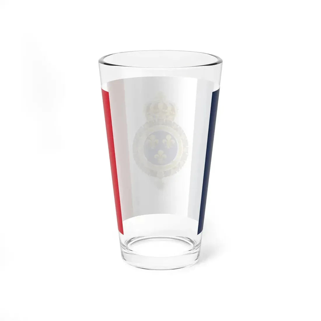 Army flag of France during the Bourbon Restoration (France) Pint Glass 16oz - Go Mug Yourself