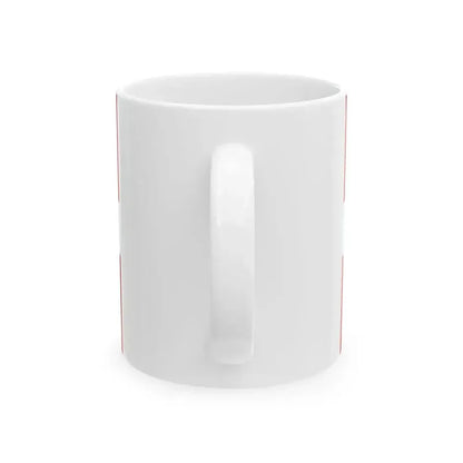 Army Flag of Georgia (Georgia) White Coffee Mug - Go Mug Yourself