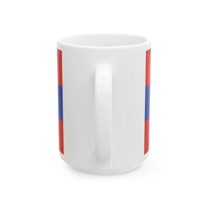 Army Flag of Myanmar (Myanmar) White Coffee Mug - Go Mug Yourself