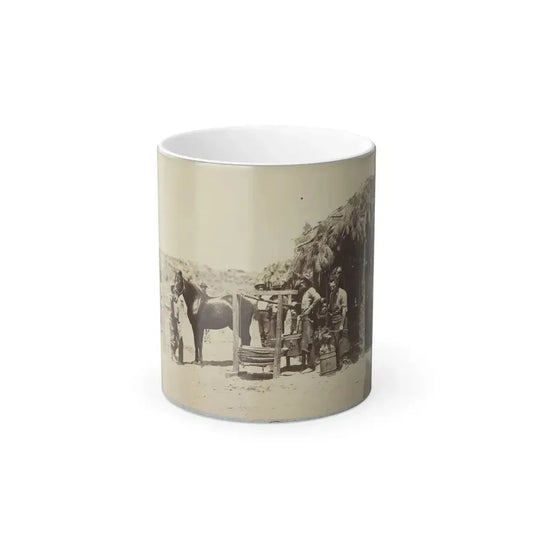Army Forge in Front of Petersburg, Va. (U.S. Civil War) Color Changing Coffee Mug 11oz Default Title 11oz - Go Mug Yourself
