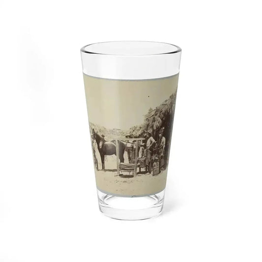 Army Forge In Front Of Petersburg, Va. (U.S. Civil War) Pint Glass 16oz 16oz - Go Mug Yourself