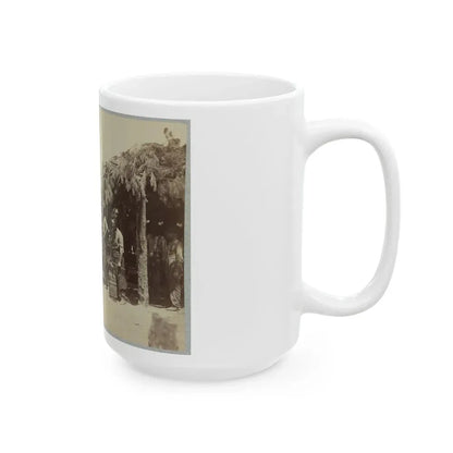 Army Forge In Front Of Petersburg, Va. (U.S. Civil War) White Coffee Mug - Go Mug Yourself