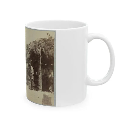 Army Forge In Front Of Petersburg, Va. (U.S. Civil War) White Coffee Mug - Go Mug Yourself