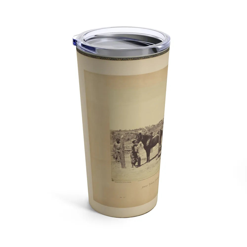 Army Forge Scene, In Front Of Petersburg (U.S. Civil War) Tumbler 20oz-Go Mug Yourself