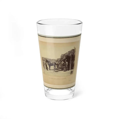 Army Forge Scene, In Front Of Petersburg (U.S. Civil War) Pint Glass 16oz 16oz - Go Mug Yourself