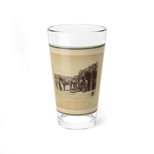 Army Forge Scene, In Front Of Petersburg (U.S. Civil War) Pint Glass 16oz 16oz - Go Mug Yourself