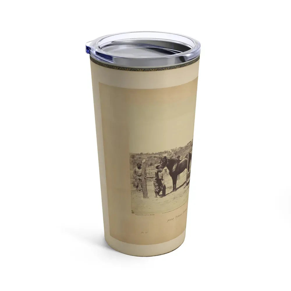 Army Forge Scene, In Front Of Petersburg (U.S. Civil War) Tumbler 20oz - Go Mug Yourself