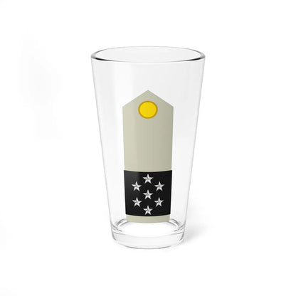 Army FRA OF 10 (Military Rank) Pint Glass 16oz 16oz - Go Mug Yourself