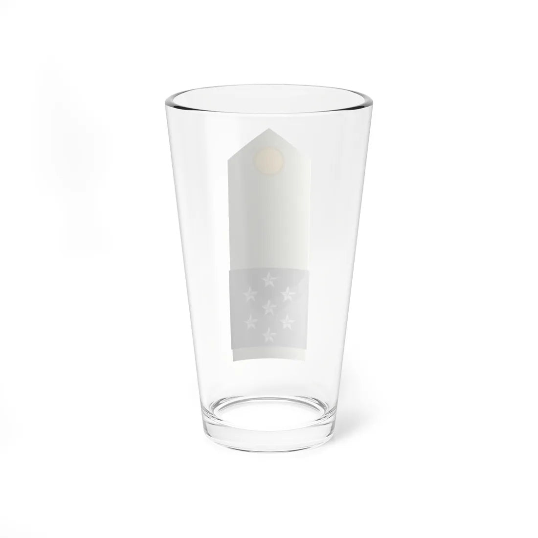 Army FRA OF 10 (Military Rank) Pint Glass 16oz - Go Mug Yourself