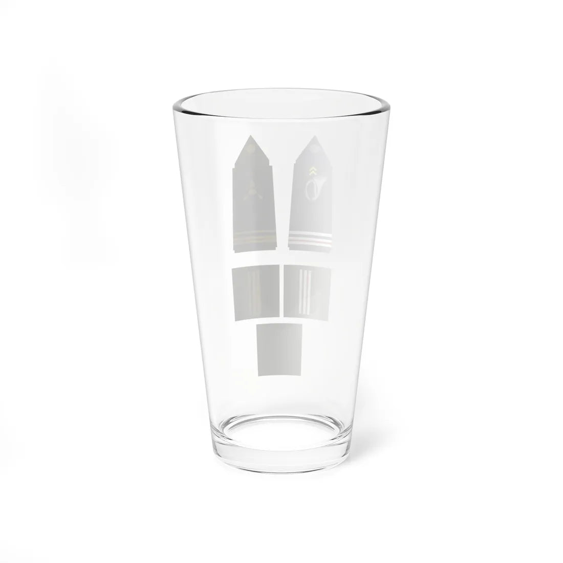 Army FRA OR 09a alt (Military Rank) Pint Glass 16oz - Go Mug Yourself