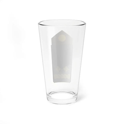 Army HRV OF 01a (Croatia) (Military Rank) Pint Glass 16oz - Go Mug Yourself