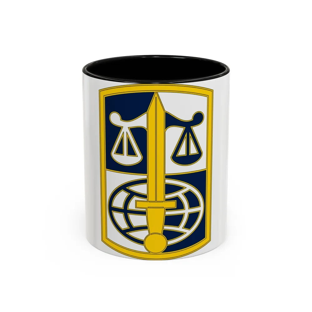 ARMY LEGAL SERVICES AGENCY (U.S. Army) Accent Coffee Mug-11oz-Black-Go Mug Yourself