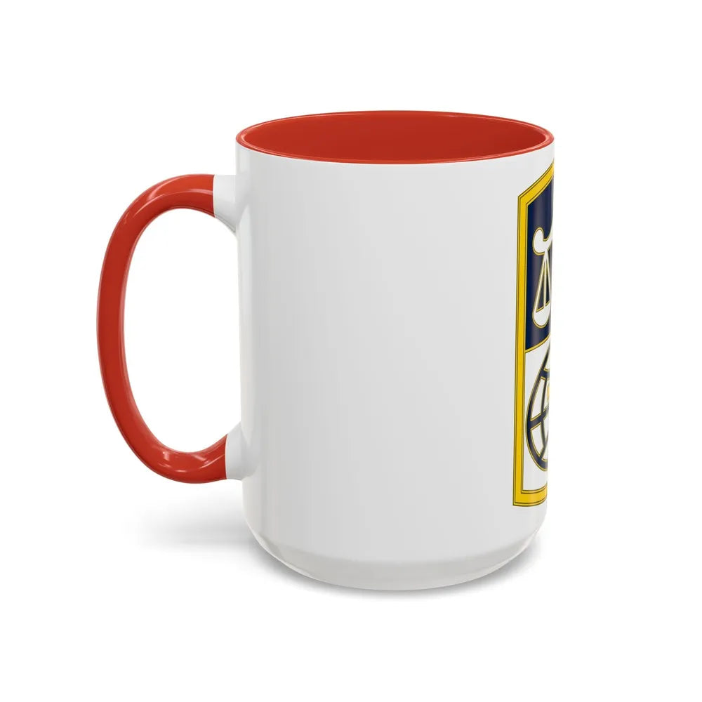 ARMY LEGAL SERVICES AGENCY (U.S. Army) Accent Coffee Mug-Go Mug Yourself