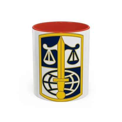 ARMY LEGAL SERVICES AGENCY (U.S. Army) Accent Coffee Mug 11oz Red - Go Mug Yourself