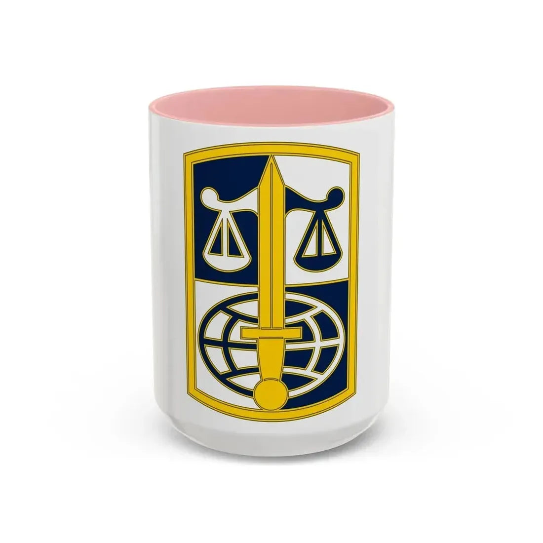 ARMY LEGAL SERVICES AGENCY (U.S. Army) Accent Coffee Mug 15oz Pink - Go Mug Yourself