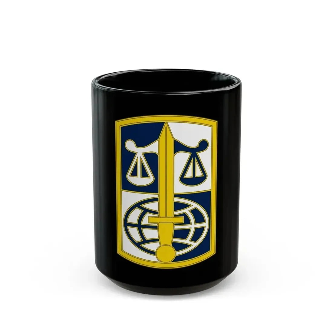ARMY LEGAL SERVICES AGENCY (U.S. Army) Black Coffee Mug 15oz - Go Mug Yourself