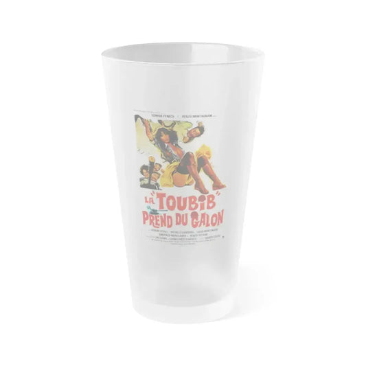 ARMY NURSE ON GREAT MANEUVERS 1978 Movie Poster - Frosted Pint Glass 16oz 16oz Frosted - Go Mug Yourself
