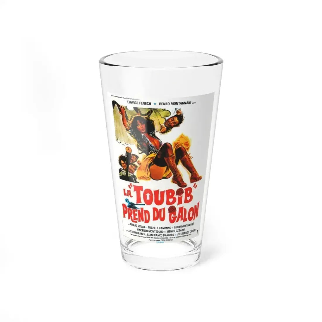 ARMY NURSE ON GREAT MANEUVERS 1978 Movie Poster - Pint Glass 16oz 16oz - Go Mug Yourself