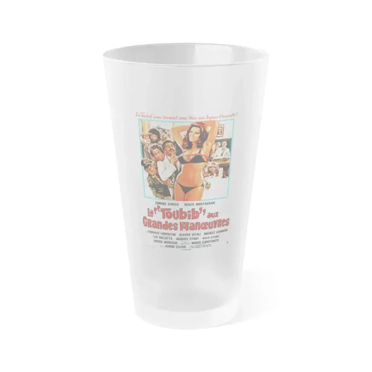 ARMY NURSE ON GREAT MANEUVERS (2) 1978 Movie Poster - Frosted Pint Glass 16oz 16oz Frosted - Go Mug Yourself