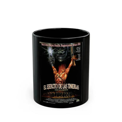 ARMY OF DARKNESS (3) 1992 Movie Poster - Black Coffee Mug 11oz - Go Mug Yourself