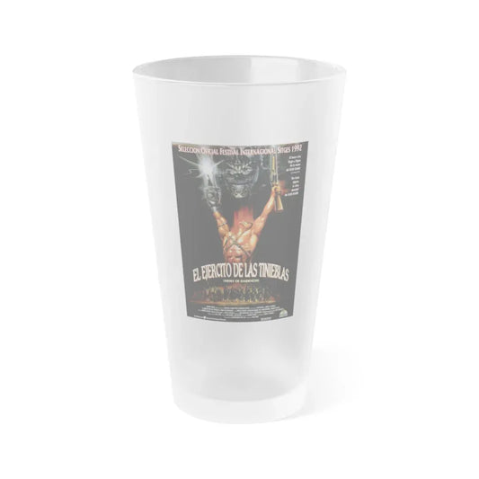 ARMY OF DARKNESS (3) 1992 Movie Poster - Frosted Pint Glass 16oz Default Title - Go Mug Yourself