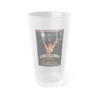 ARMY OF DARKNESS (3) 1992 Movie Poster - Frosted Pint Glass 16oz-Go Mug Yourself