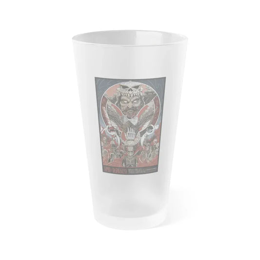 ARMY OF DARKNESS (ALAMO DRAFTHOUSE) 1992 Movie Poster - Frosted Pint Glass 16oz Default Title - Go Mug Yourself