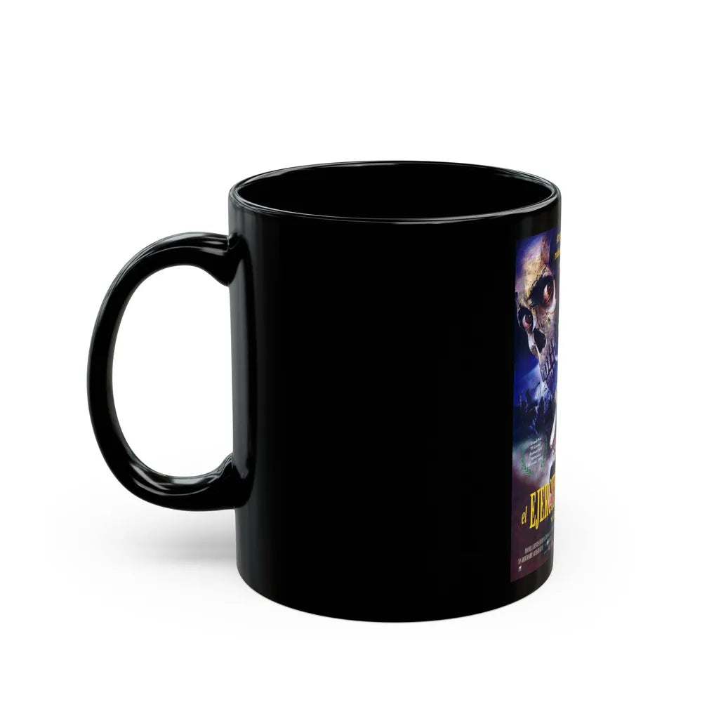 ARMY OF DARKNESS (SPAIN) 1992 Movie Poster - Black Coffee Mug-Go Mug Yourself