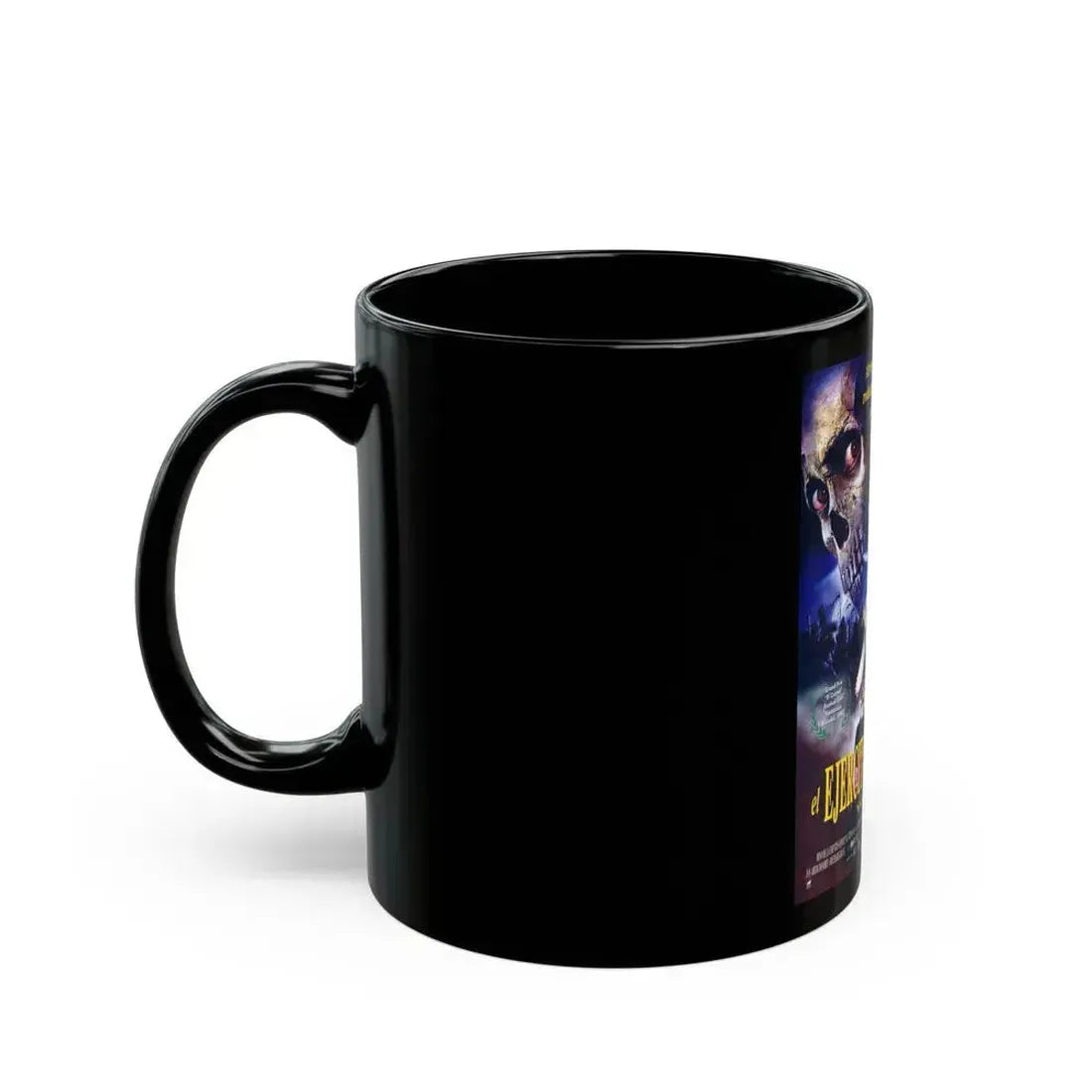 ARMY OF DARKNESS (SPAIN) 1992 Movie Poster - Black Coffee Mug - Go Mug Yourself