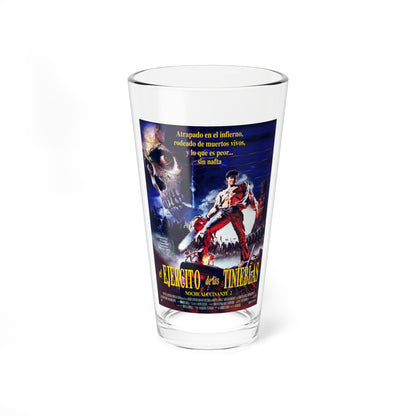 ARMY OF DARKNESS (SPAIN) 1992 Movie Poster - Pint Glass 16oz-16oz-Go Mug Yourself