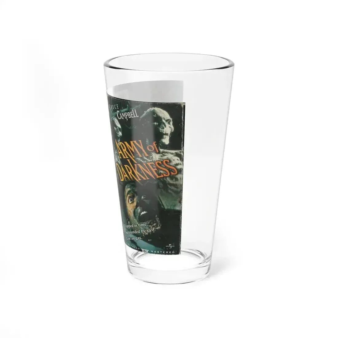 ARMY OF DARKNESS (VHS COVER) Pint Glass 16oz - Go Mug Yourself