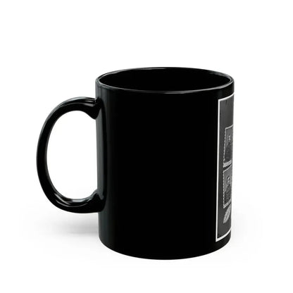 Army Of Potomac  J.C. Parke, C.G. Meade, W.S. Hancock, G.K. Warren, U.S. Grant, A.A. Humphrey, And H.C. Wright 001 (U.S. Civil War) Black Coffee Mug - Go Mug Yourself