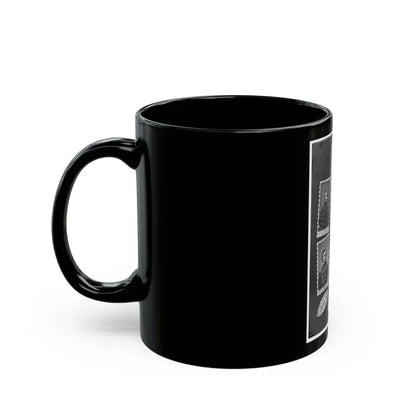 Army Of Potomac  J.C. Parke, C.G. Meade, W.S. Hancock, G.K. Warren, U.S. Grant, A.A. Humphrey, And H.C. Wright 001 (U.S. Civil War) Black Coffee Mug - Go Mug Yourself
