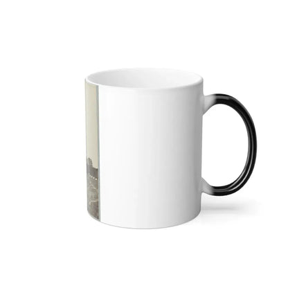 Army of the James, Signal Tower on Left of Bermuda Hundred Lines (U.S. Civil War) Color Changing Coffee Mug 11oz - Go Mug Yourself